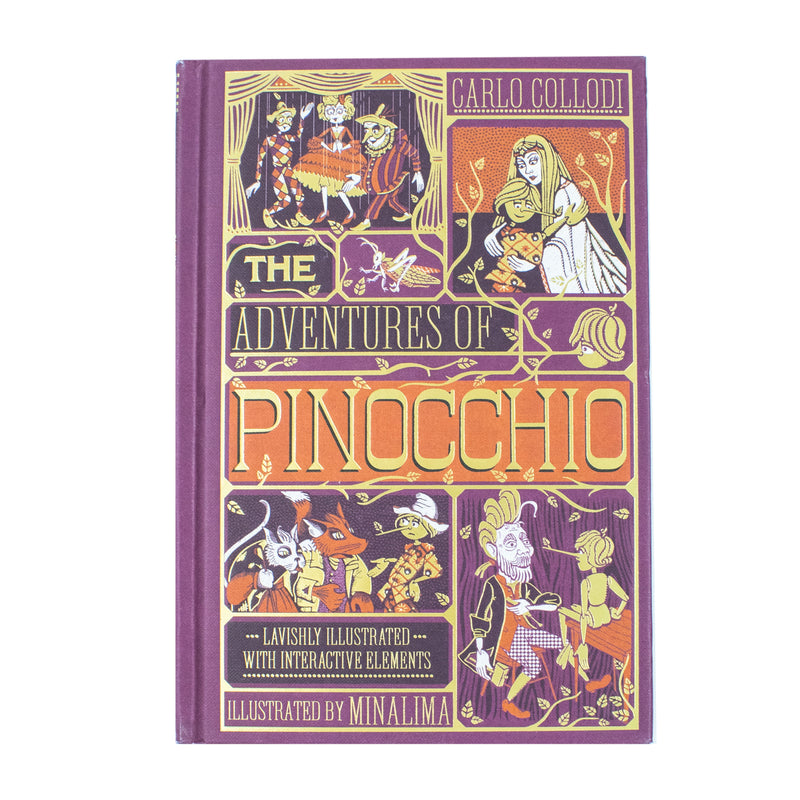 The Adventures of Pinocchio (MinaLima Edition): Illustrated with Interactive Elements By Carlo Collodi