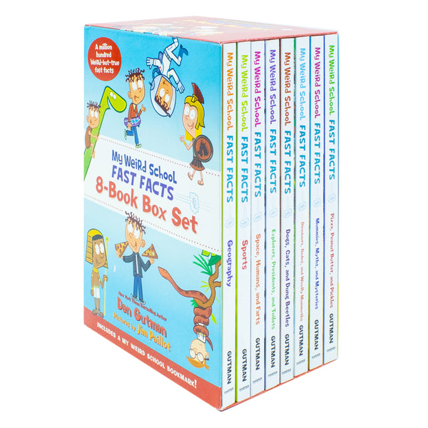 My Weird School Fast Facts By Dan Gutman: 8 Books Collection