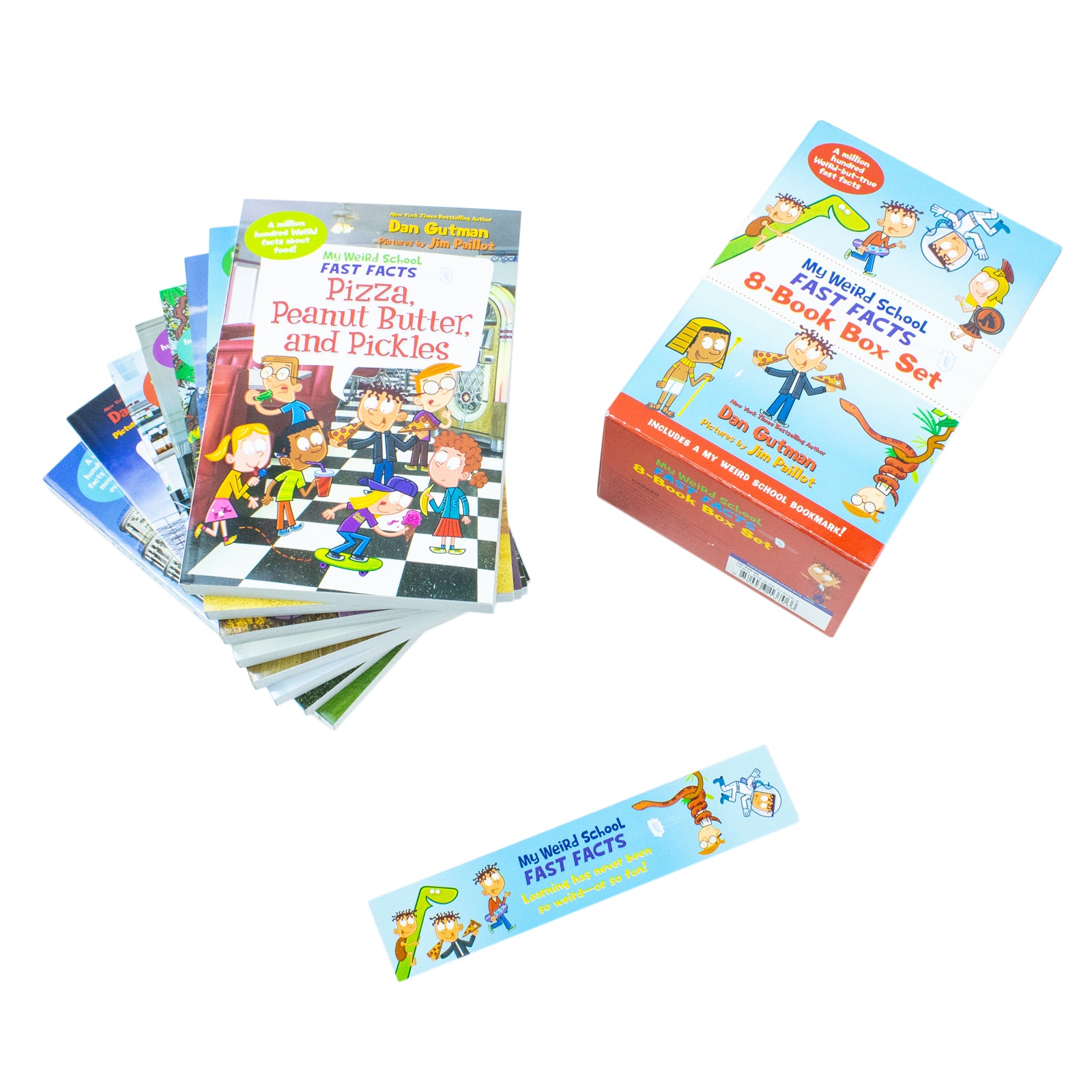 My Weird School Fast Facts By Dan Gutman: 8 Books Collection Box