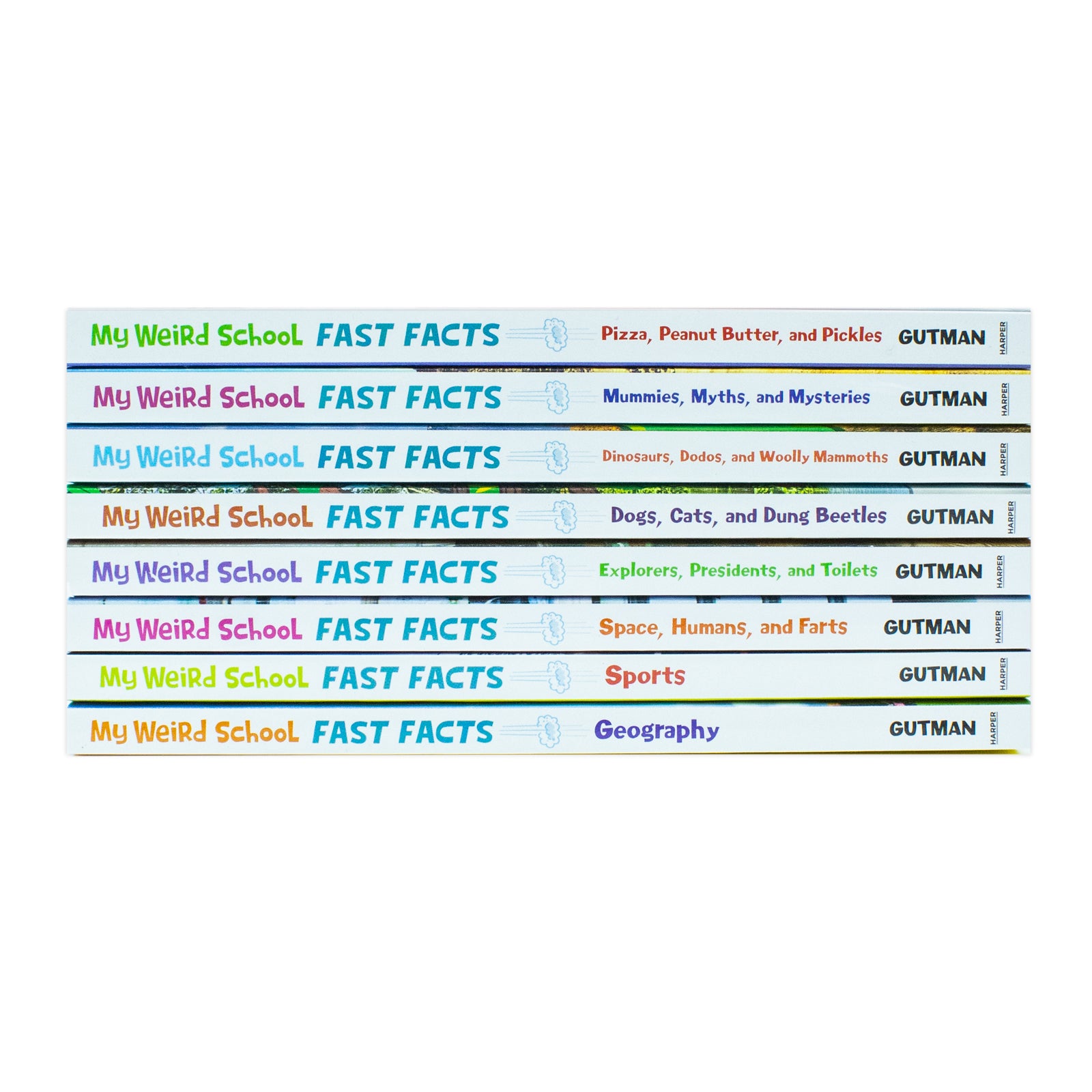 My Weird School Fast Facts 絵本8冊　洋書 My Weird School Fast Facts By Dan Gutman: 8 Books Collection Box