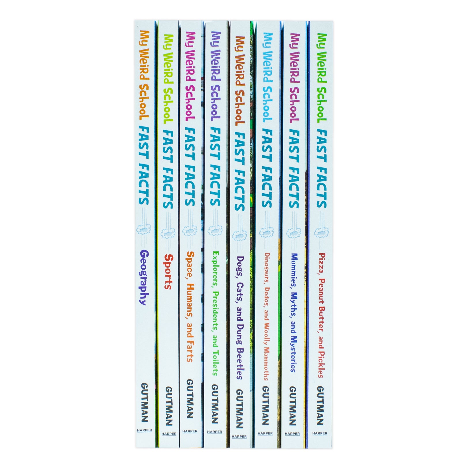 My Weird School Fast Facts 絵本8冊　洋書 My Weird School Fast Facts By Dan Gutman: 8 Books Collection Box