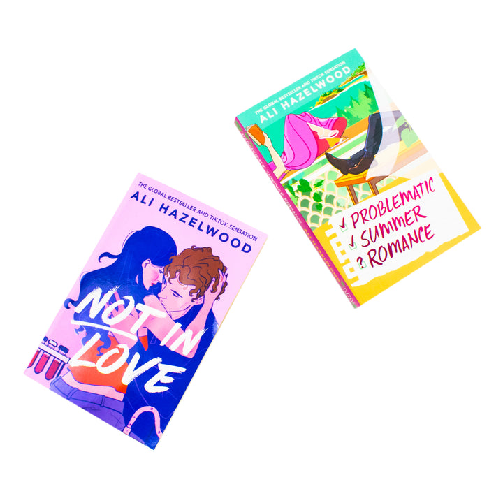 Not In Love Series by Ali Hazelwood 2 Books Collection Set (Not In Love and Problematic Summer Romance)