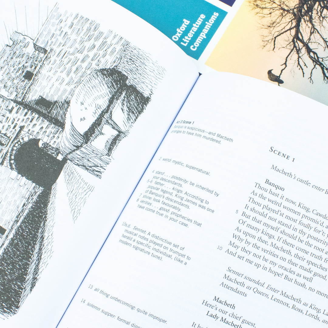 Oxford School William Shakespeare Macbeth and Macbeth Oxford Literature Companions 2 Books Collection Set