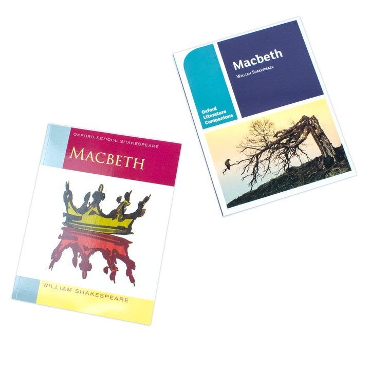 Oxford School William Shakespeare Macbeth and Macbeth Oxford Literature Companions 2 Books Collection Set