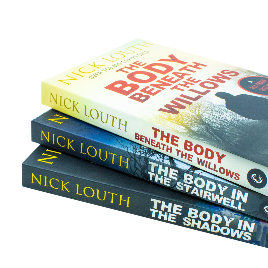 DCI Craig Gillard Crime Thrillers 9-11: 3 Books Collection Set By Nick Louth (The Body Beneath the Willows, The Body in the Stairwell and The Body in the Shadows)