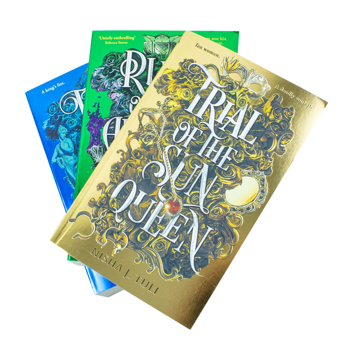 Artefacts of Ouranos Series 3 Books Collection Set By Nisha J. Tuli (Trial of the Sun Queen, Rule of the Aurora King and Fate of the Sun King)