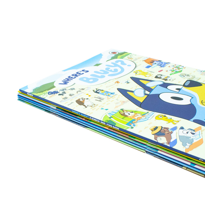 Explore the fun world of Bluey with this 6 books collection of activity books perfect for kids 3+ years. Endless fun and creativity await!