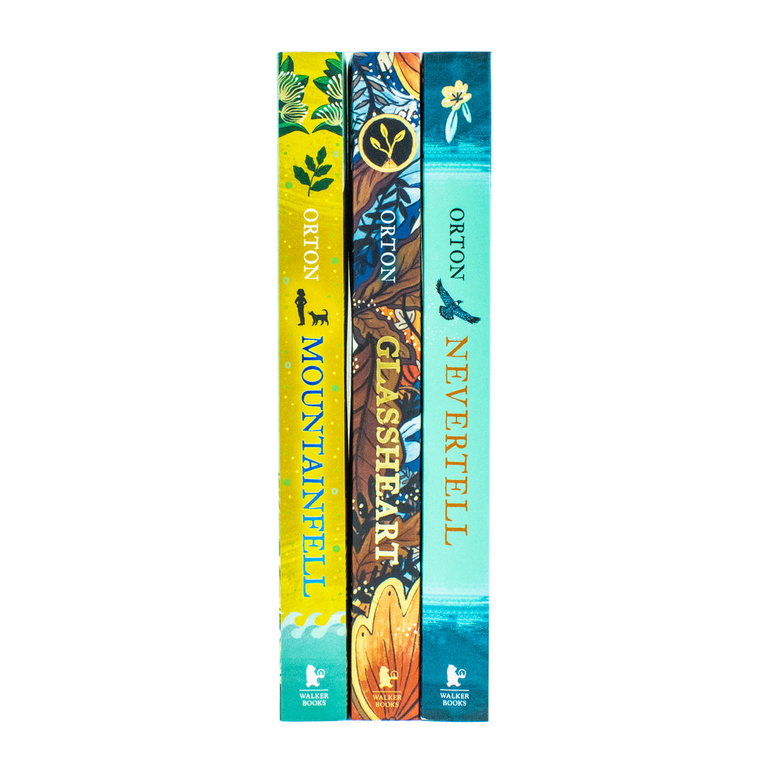 Katharine Orton 3 Books Collection Set (Nevertell, Glassheart & Mountainfell)