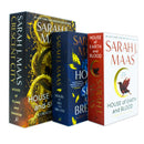 Crescent City Series by Sarah J. Maas 3 Books Collection Set [House of Sky and Breath, House of Earth and Blood, House of Flame and Shadow]