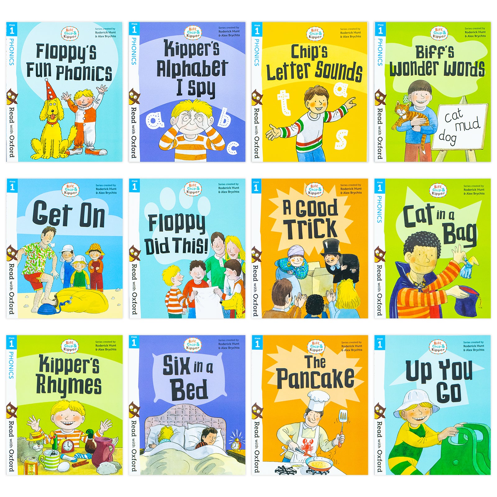 Biff, Chip and Kipper Read with Oxford Stage 1 (24 Books