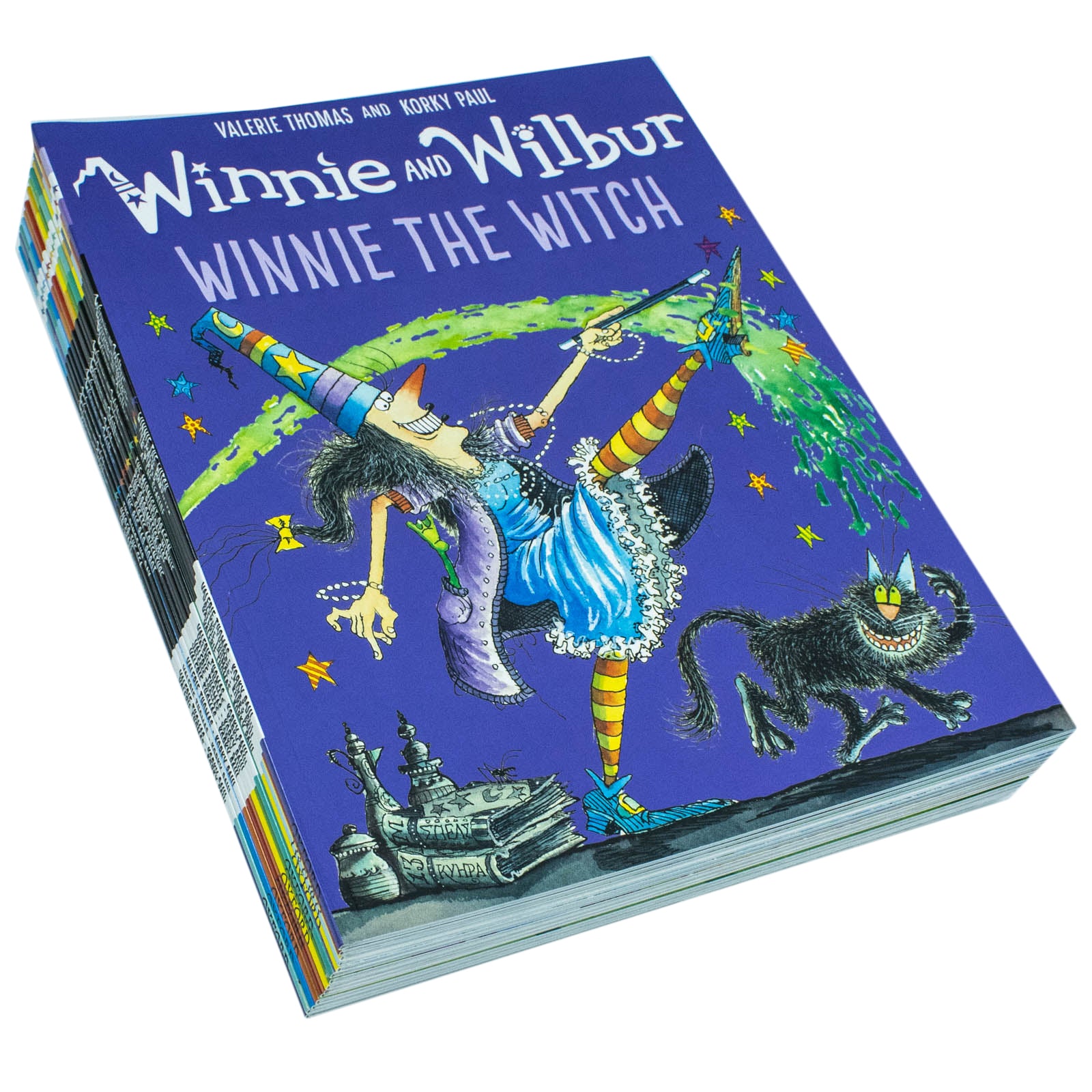 Winnie the witch and Wilbur Series 16 Books Bag Collection Set By