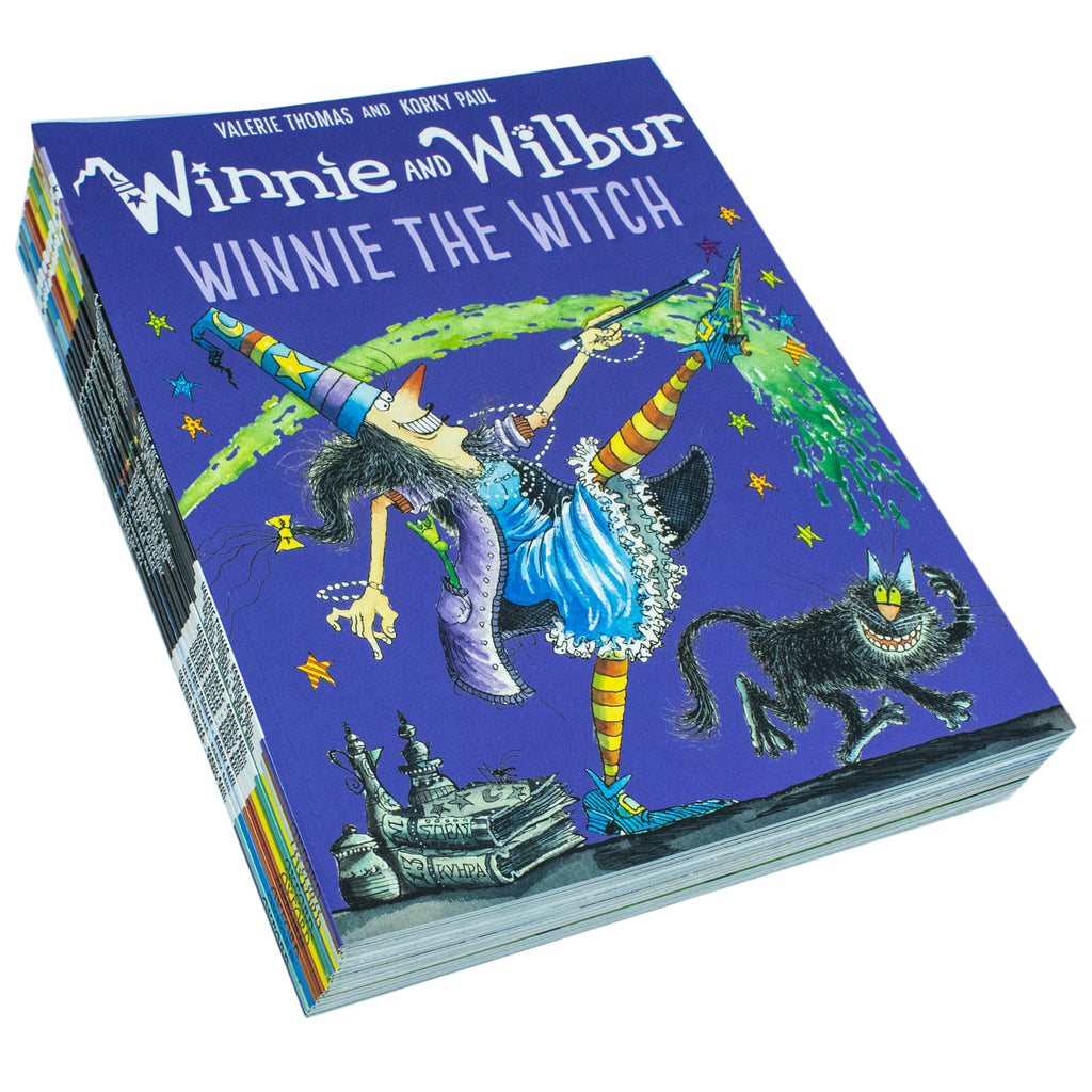 Winnie the witch and Wilbur Series 16 Books Bag Collection Set By Vale ...