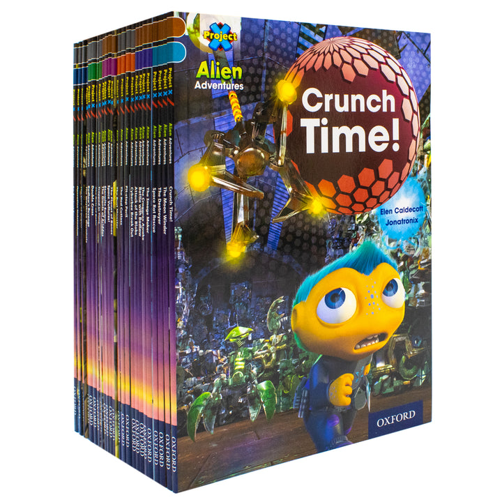 Project X Alien Adventures 25 Book Set – Series 2 | Children's Science Fiction, Adventure, Fun Learning, Oxford, Kids Reading, Education