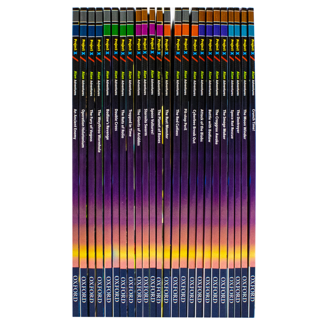 Project X Alien Adventures 25 Book Set – Series 2 | Children's Science Fiction, Adventure, Fun Learning, Oxford, Kids Reading, Education