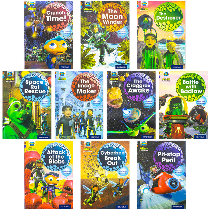 Project X Alien Adventures 25 Book Set – Series 2 | Children's Science Fiction, Adventure, Fun Learning, Oxford, Kids Reading, Education