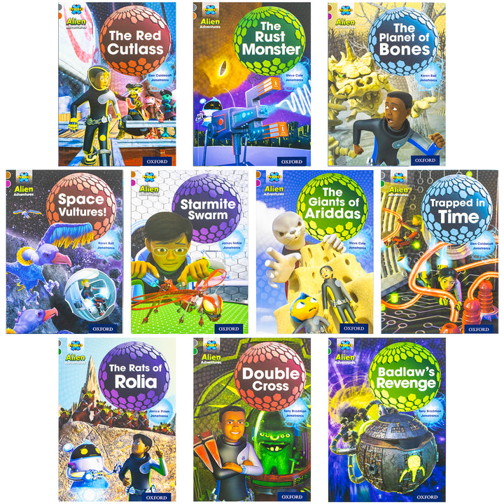 Project X Alien Adventures 25 Book Set – Series 2 | Children's Science Fiction, Adventure, Fun Learning, Oxford, Kids Reading, Education