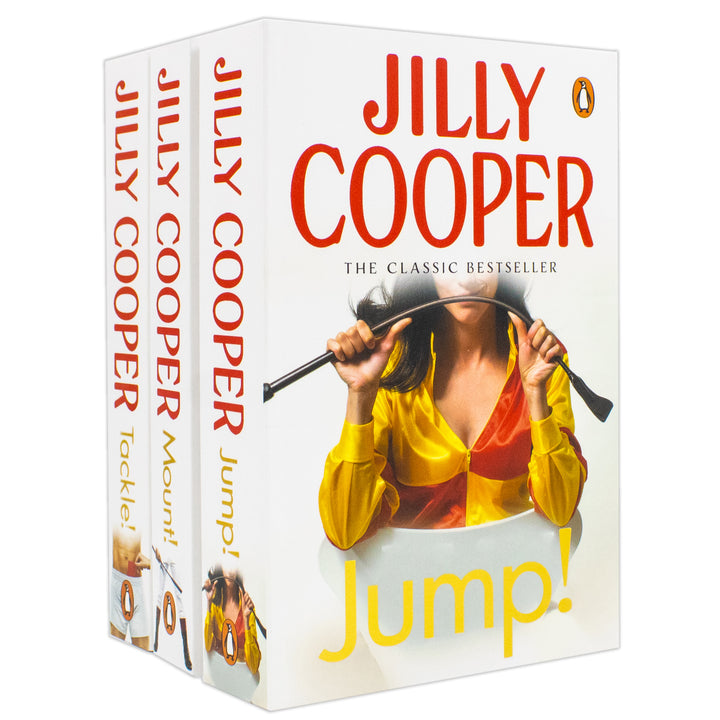 Rutshire Chronicles Series Book 9-11 By Jilly Cooper 3 Books Collection Set (Jump, Mount and Tackle) | Paperback