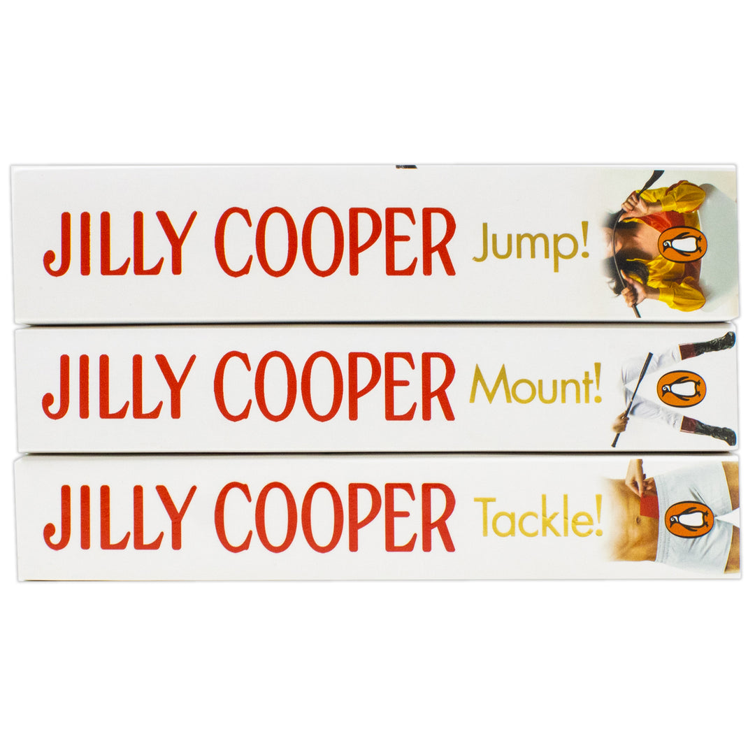 Rutshire Chronicles Series Book 9-11 By Jilly Cooper 3 Books Collection Set (Jump, Mount and Tackle) | Paperback
