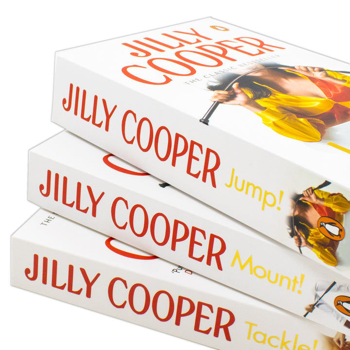 Rutshire Chronicles Series Book 9-11 By Jilly Cooper 3 Books Collection Set (Jump, Mount and Tackle) | Paperback