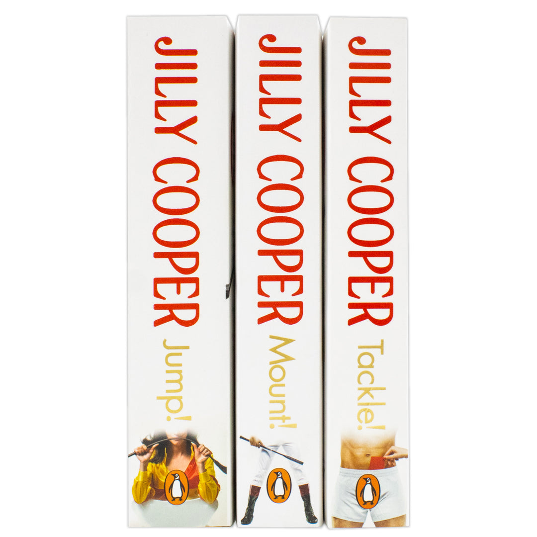 Rutshire Chronicles Series Book 9-11 By Jilly Cooper 3 Books Collection Set (Jump, Mount and Tackle) | Paperback