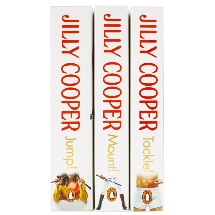 Rutshire Chronicles Series Book 9-11 By Jilly Cooper 3 Books Collection Set (Jump, Mount and Tackle) | Paperback
