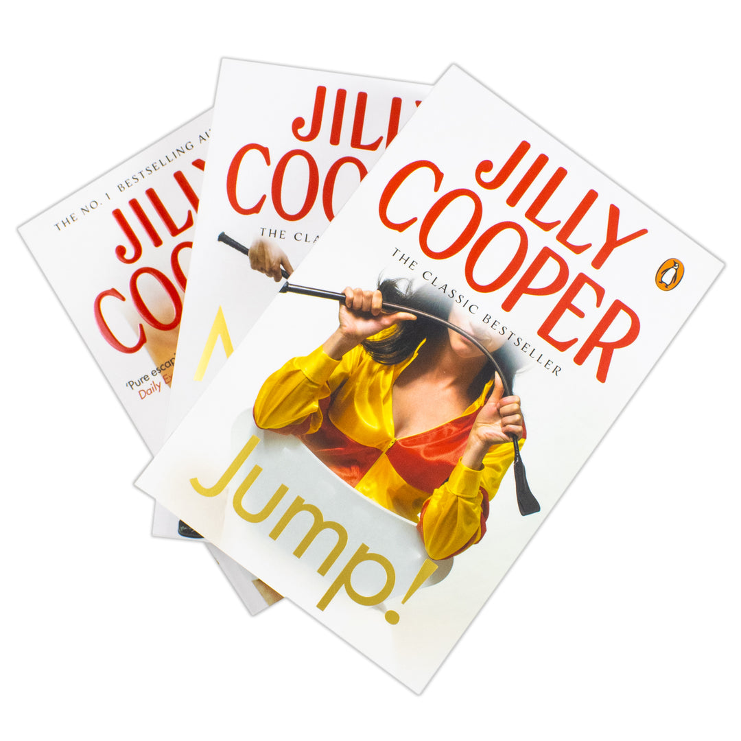 Rutshire Chronicles Series Book 9-11 By Jilly Cooper 3 Books Collection Set (Jump, Mount and Tackle) | Paperback