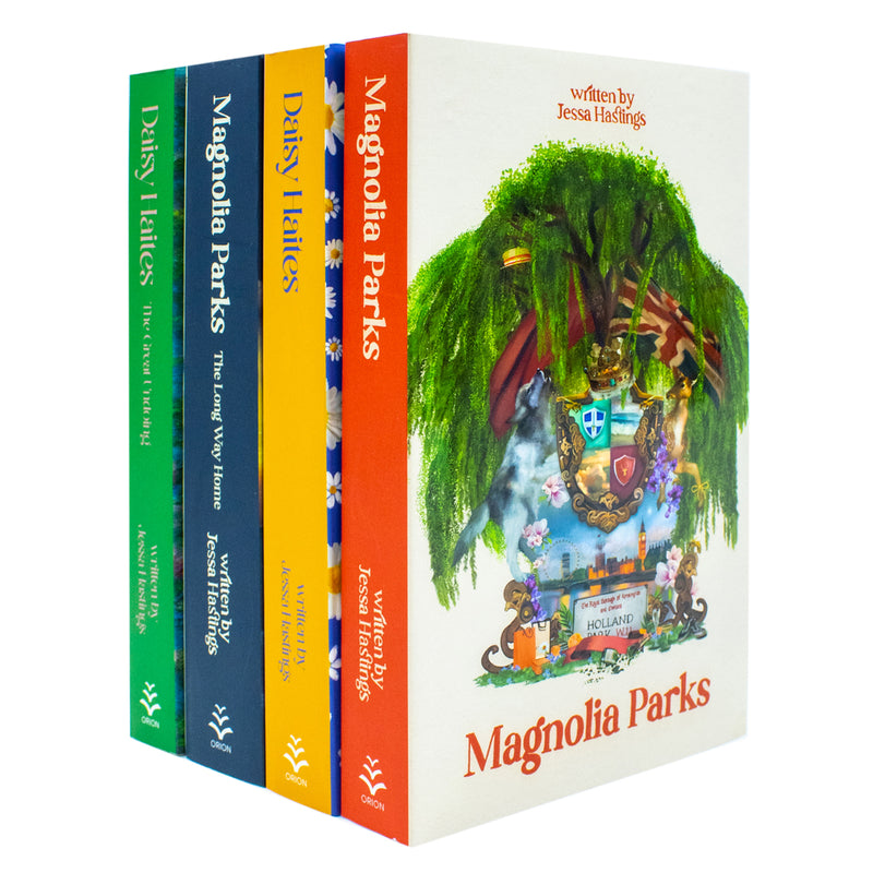 Magnolia Parks Universe Series 4 Books Collection Set by Jessa Hastings (Magnolia Parks, Daisy Haites, Magnolia Parks: The Long Way Home & Daisy Haites: The Great Undoing)