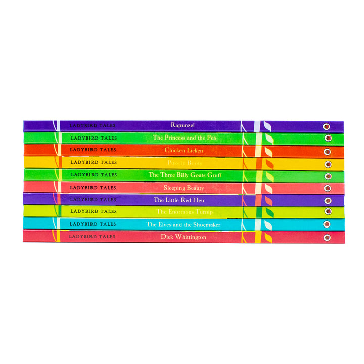 Ladybird Tales Classic Collection 10 Books Set | Slipcase (Dick Whittington, The Three Billy Goats Gruff, The Elves and the Shoemaker,Puss in Boots,The Enormous Turnip,Chicken Licken,The Little Red Hen & More)