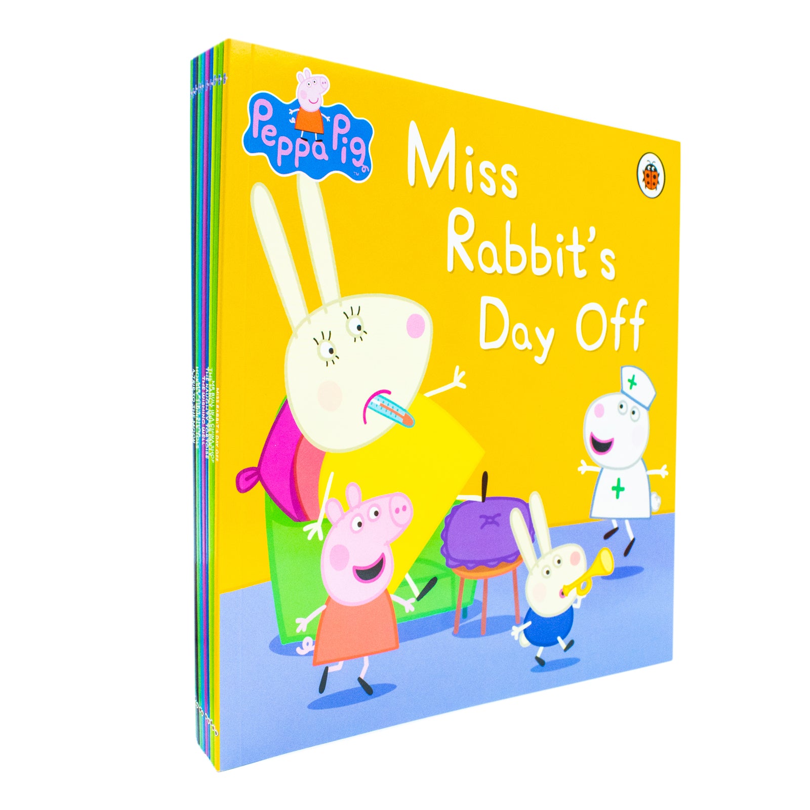The Peppa Pig Collection 10-Book Set In A Orange Gift Bag with