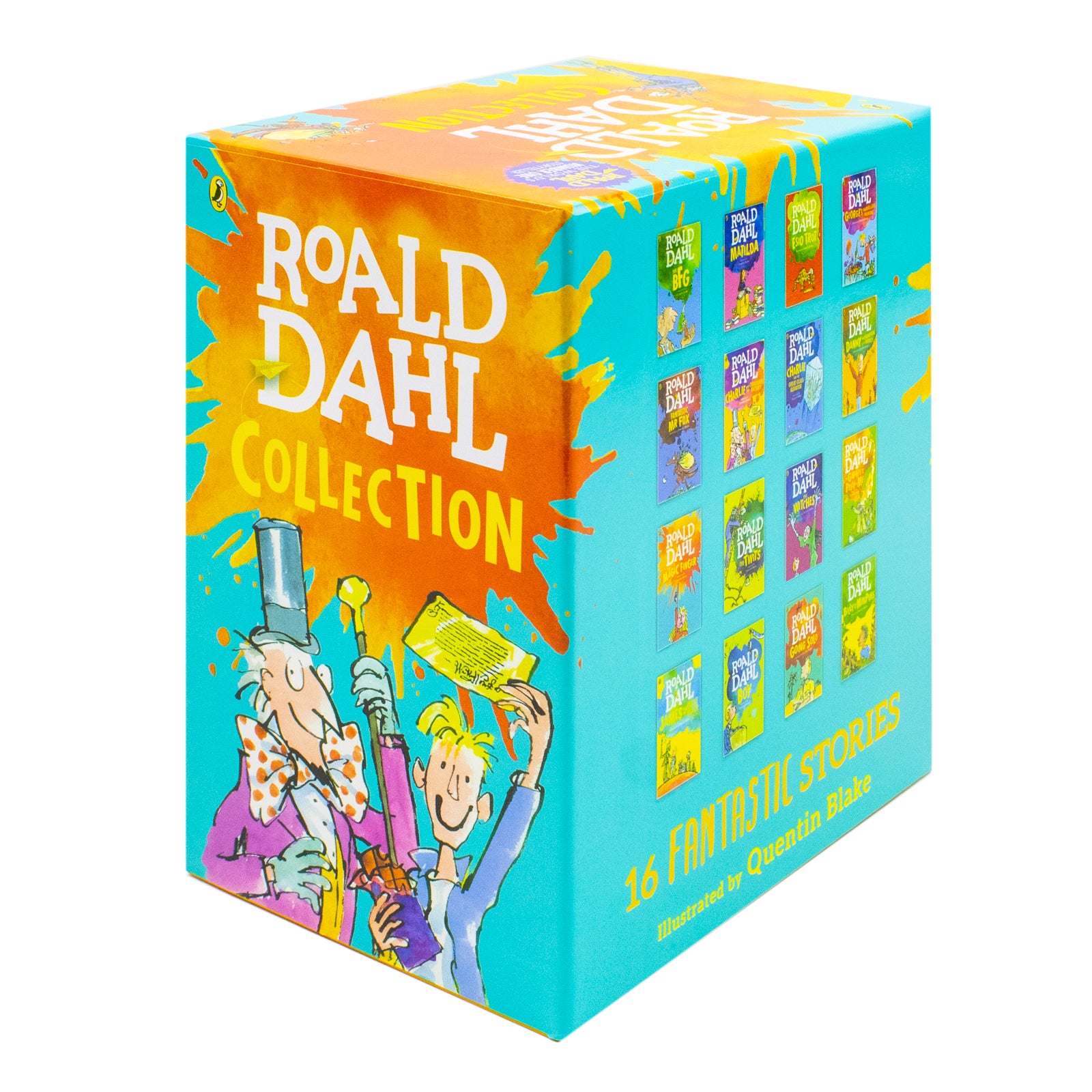 Roald Dahl Collection 16 Paperback Books Age 8+ BFG, Matilda
