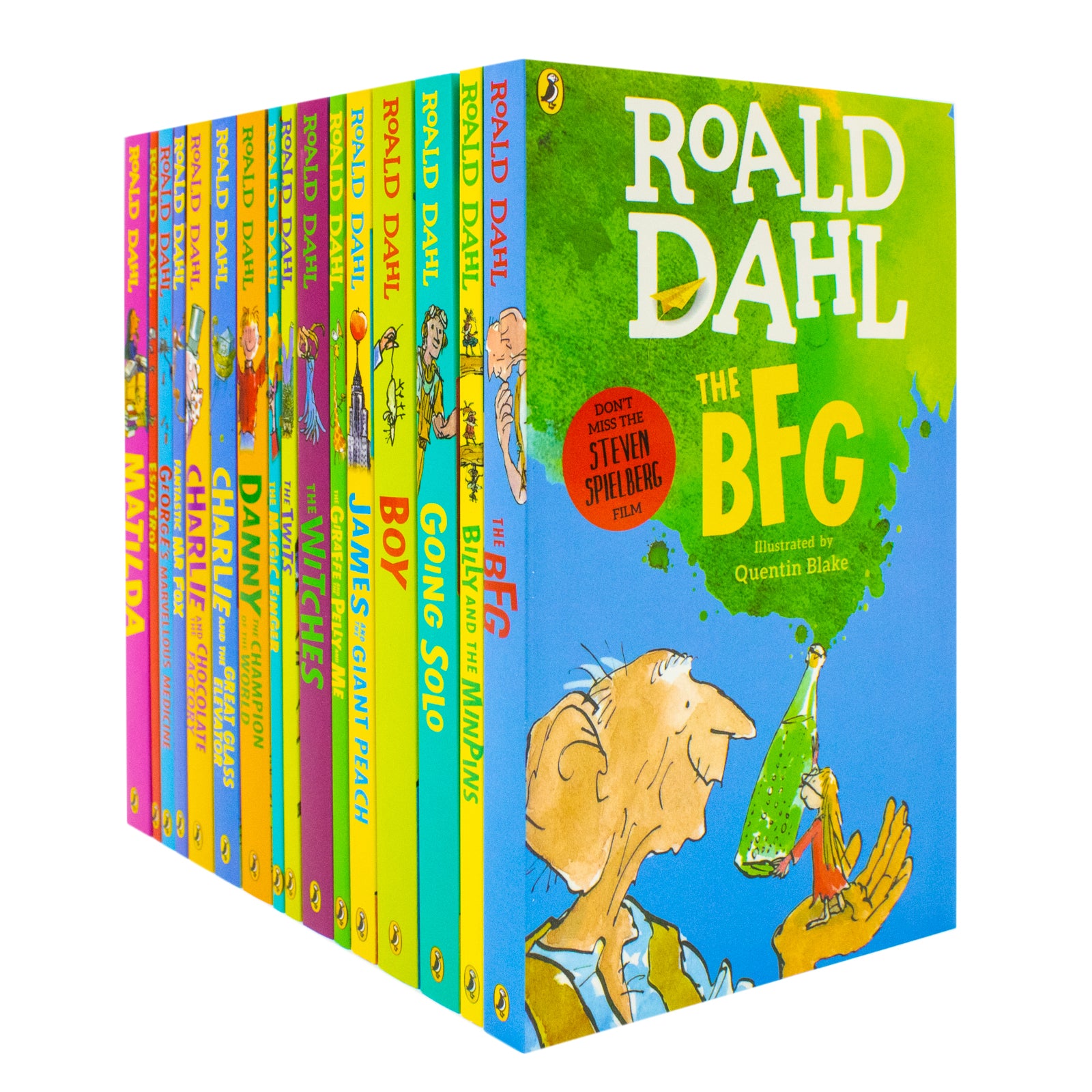 Roald Dahl Collection 16 Paperback Books Age 8+ BFG, Matilda