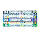 Diary of a Wimpy Kid (Book 12-17) 6 Books Collection Set (The Getaway, The Meltdown, Wrecking Ball, The Deep End, Big Shot & Diper Överlöde