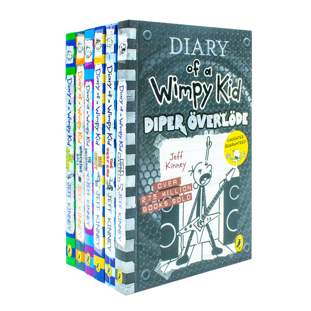 Diary of a Wimpy Kid (Book 12-17) 6 Books Collection Set – Lowplex