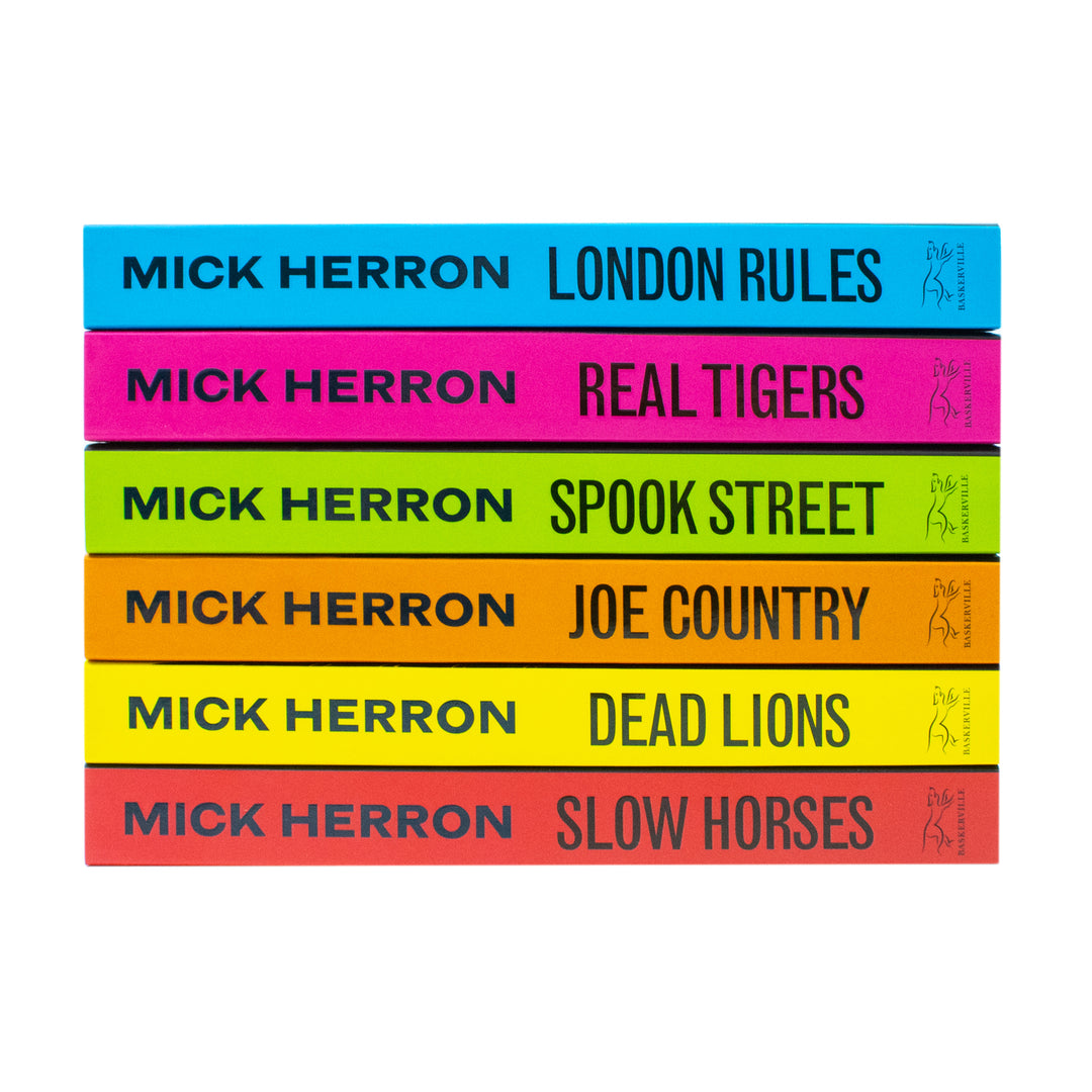 Mick Herron Jackson Lamb Thriller Series – 6 Book Collection Set | Gripping Espionage, Mystery, Action, Suspense & Spy Fiction Page-Turners