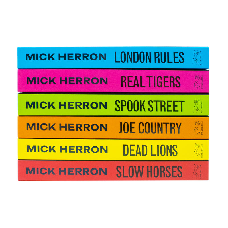 Mick Herron Jackson Lamb Thriller Series – 6 Paperback Book Collection Set | Gripping Espionage, Mystery, Action, Suspense & Spy Fiction Page-Turners