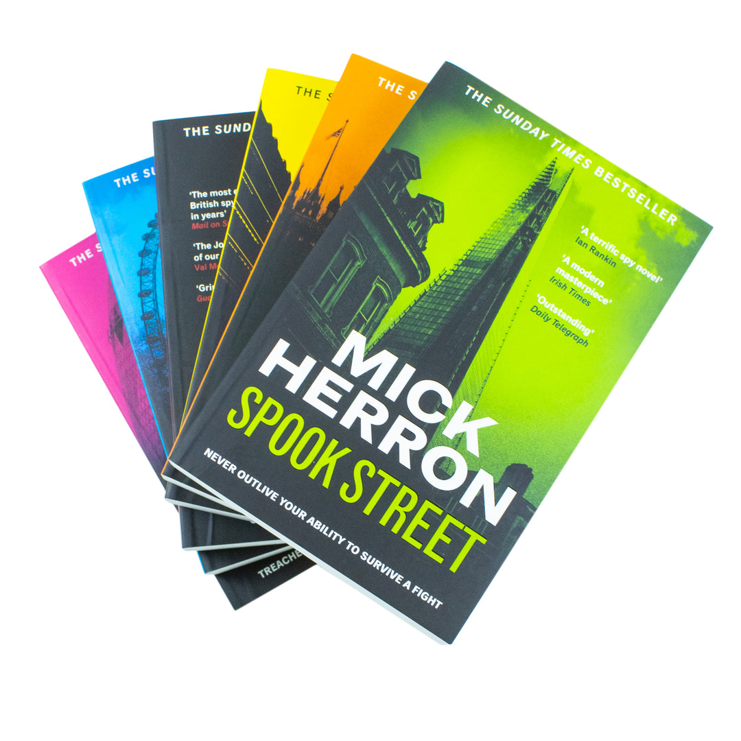 Mick Herron Jackson Lamb Thriller Series – 6 Book Collection Set | Gripping Espionage, Mystery, Action, Suspense & Spy Fiction Page-Turners