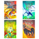 Wings of Fire Graphix Paperback Box Set – Book Series (The Dragonet Prophecy, The Lost Heir, The Hidden Kingdom, The Dark Secret)
