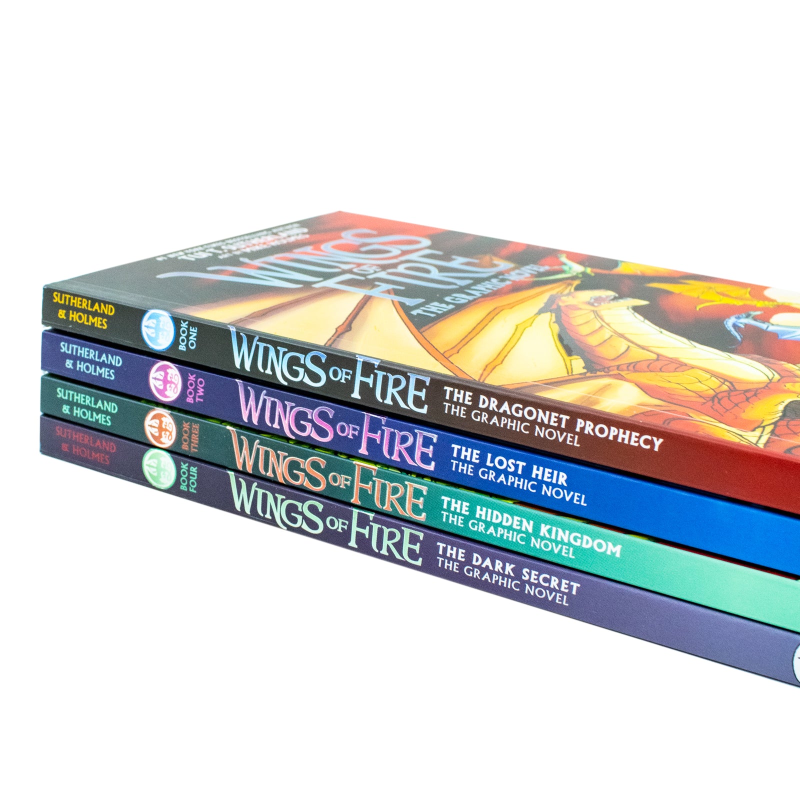 Wings of Fire Graphix Box Set: Dragonet Prophecy Series for Kids