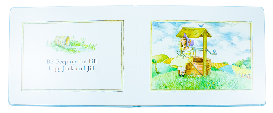 Each Peach Pear Plum Book by Janet & Allan Ahlberg | Classic Children's Picture Book with Nursery Rhymes & I Spy Adventure