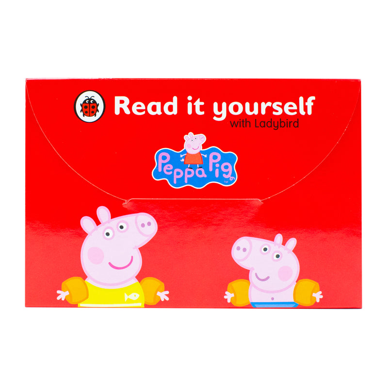 Peppa Pig Read It Yourself Level 1 by Ladybird 5 Books Box Set Collection