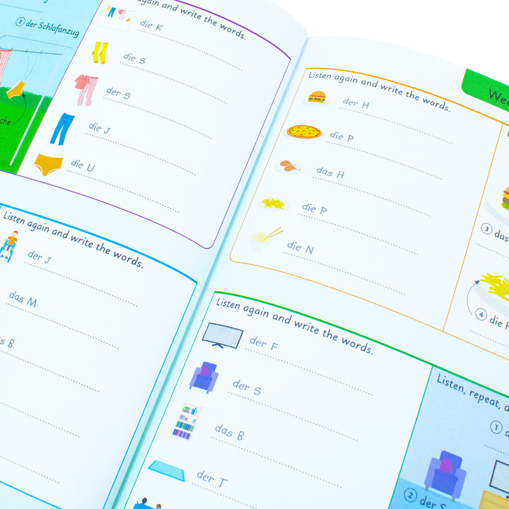 German for Everyone Junior 5 Words a Day: Learn and Practise 1,000 German Words