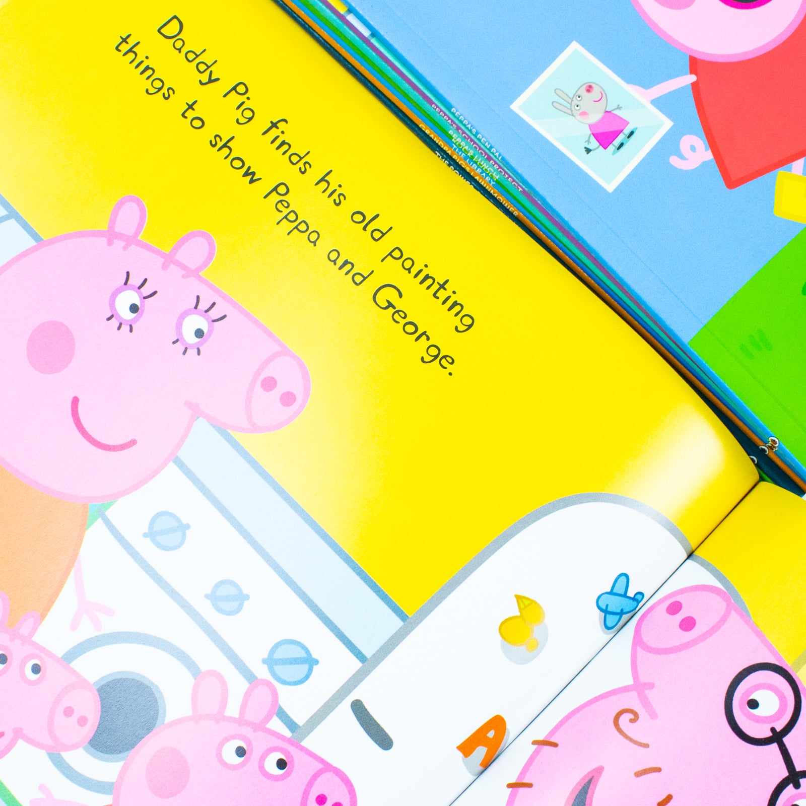 Peppa Pig Collection 10 Books Set in a Purple Gift Bag With Audio