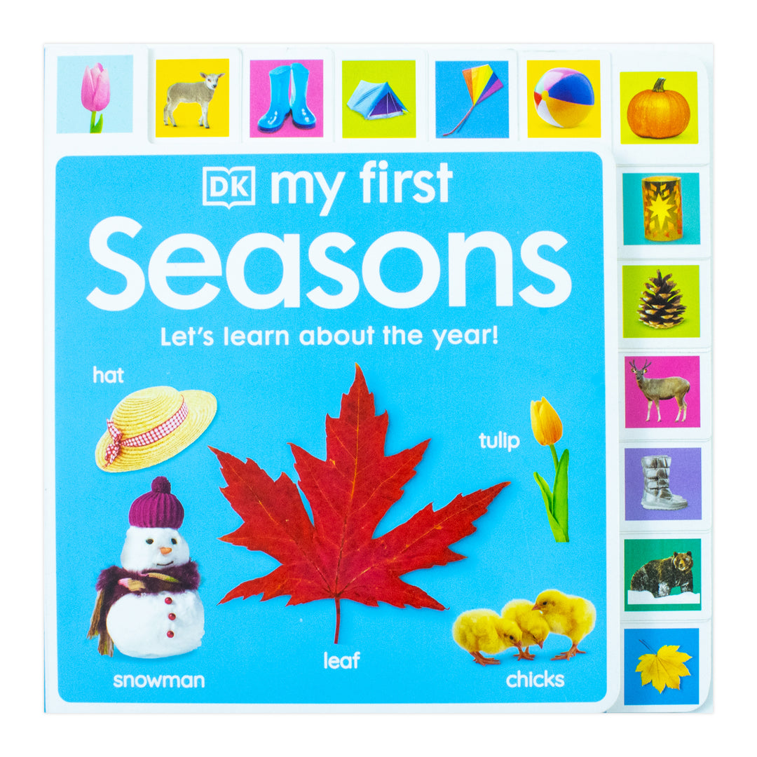 My First Seasons: Let's Learn About the Year! - A Fun Educational Board Book for Ages 0-3 Years