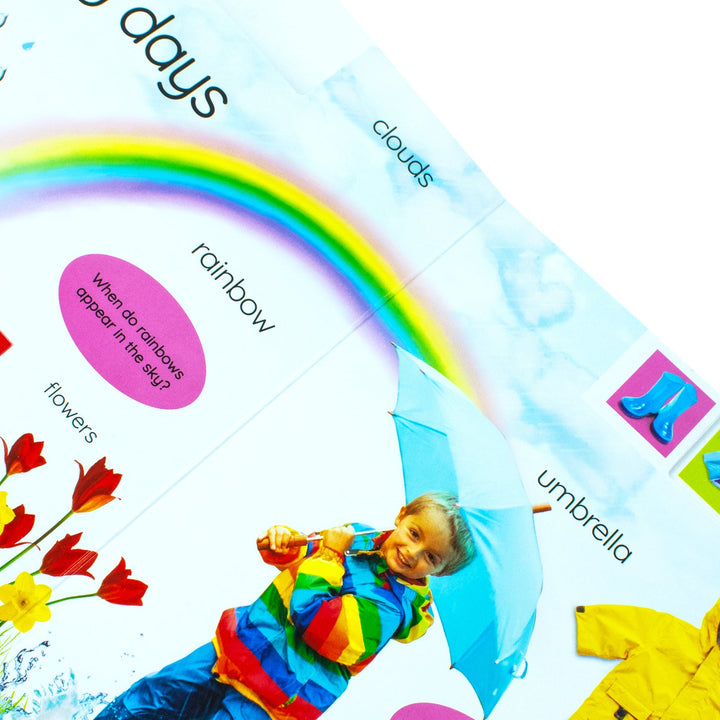 My First Seasons: Let's Learn About the Year! - A Fun Educational Board Book for Ages 0-3 Years