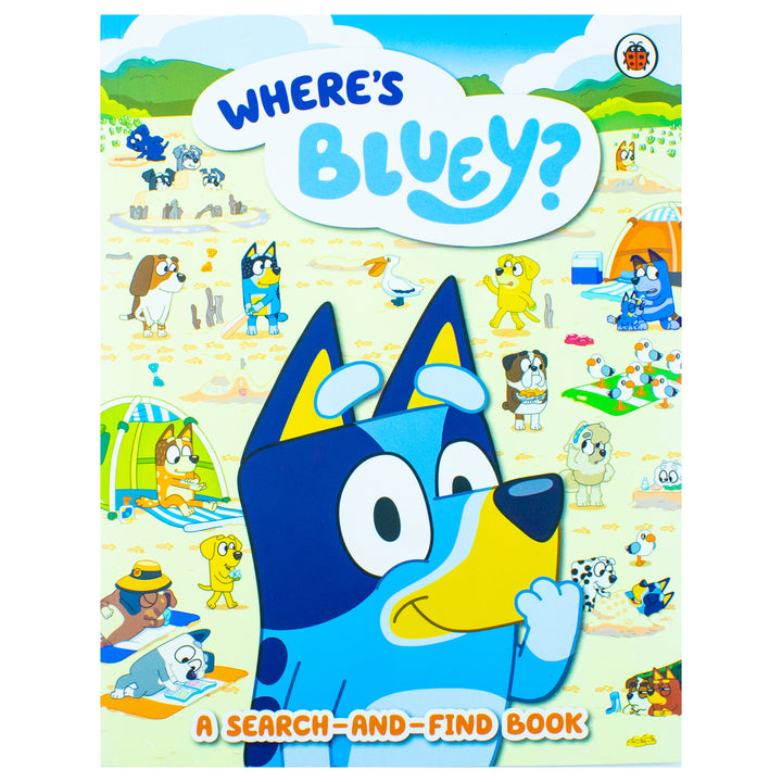 Discover Bluey in Where's Bluey?, A Fun Paperback Search-and-Find Book for Kids Aged 3-5 Years By Bluey