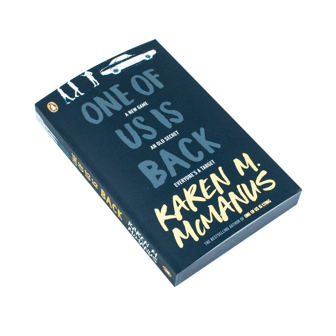 One of Us Is Back by Karen McManus, Paperback, Young Adult Mystery Series  for Ages 12+ with Thrilling Suspense and Drama