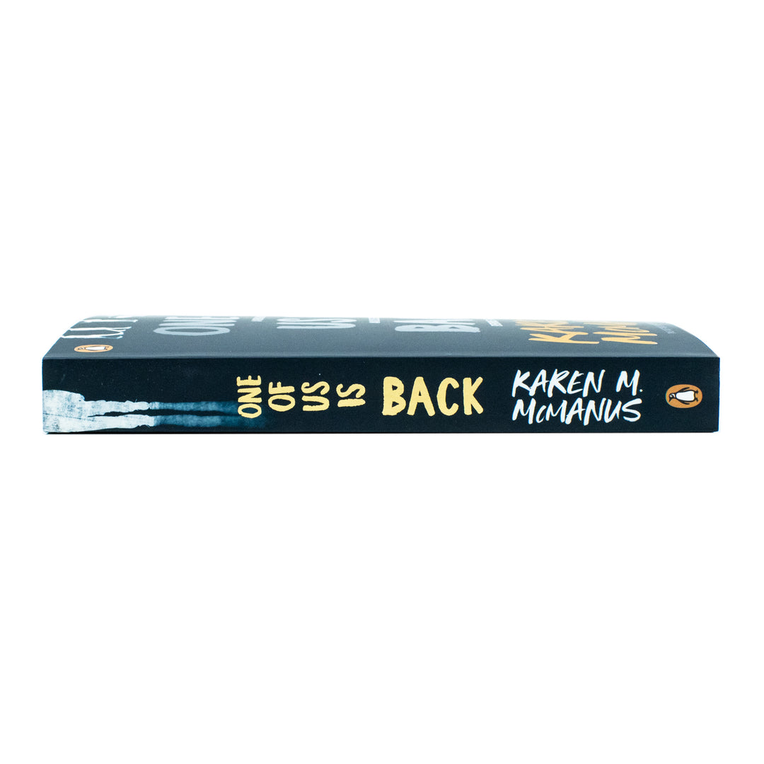 One of Us Is Back by Karen McManus, Paperback, Young Adult Mystery Series  for Ages 12+ with Thrilling Suspense and Drama