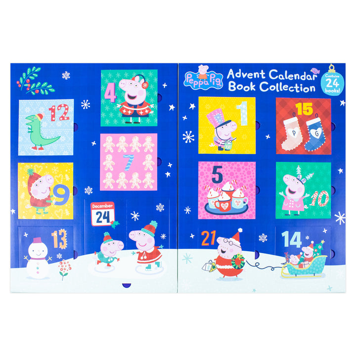Peppa Pig: Advent Calendar 24 Books Collection - Perfect for Ages 3+ - Fun and Engaging Paperback Set for Kids