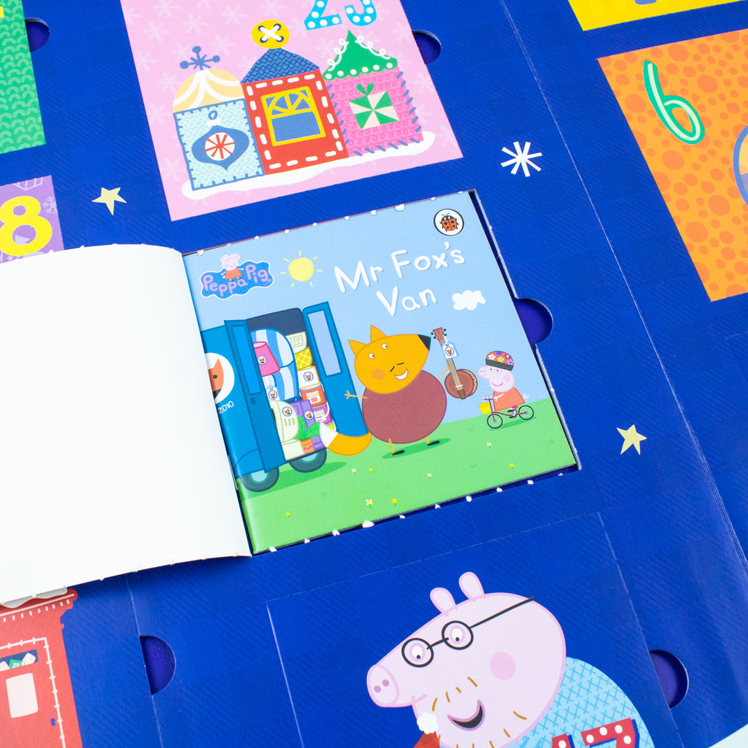 Peppa Pig: Advent Calendar 24 Books Collection - Perfect for Ages 3+ - Fun and Engaging Paperback Set for Kids