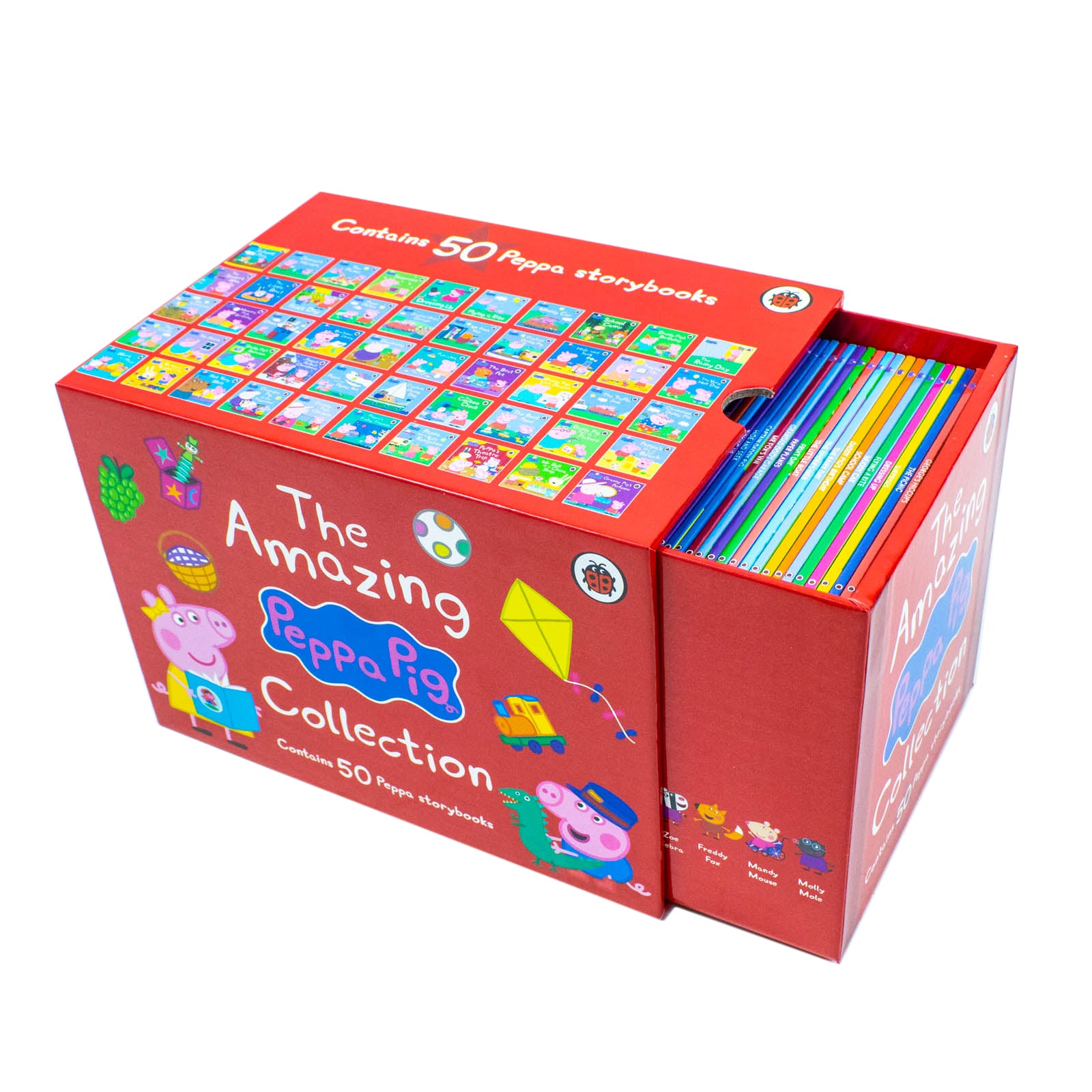 【3箱セット150冊】Peppa storybooks Contains 50 The Ultimate Peppa Pig Collection - Contains 50 Peppa Story